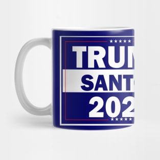 Dream Team Candidates for 2024 Election - Trump Santos Mug